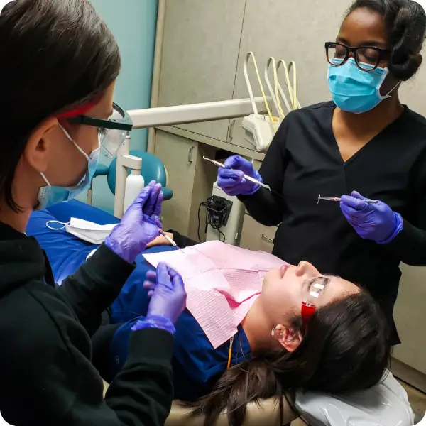Hands-on dental assistant training in Houston