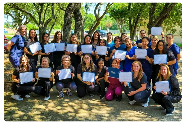 HDAS Clear Lake dental assistant course graduates