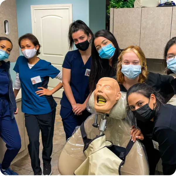 HDAS students enjoying class together